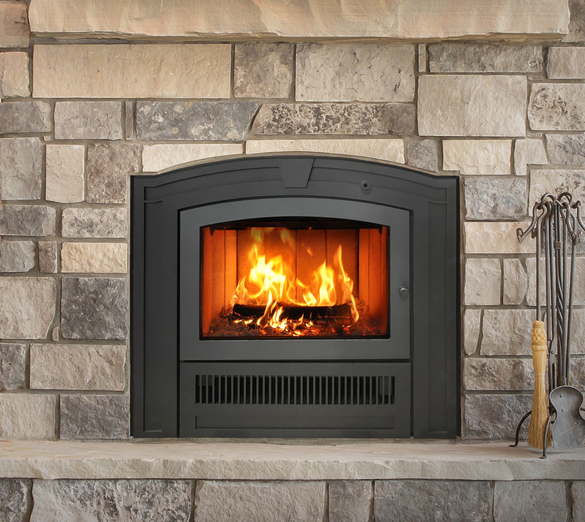 EPA-certified fireplace woodstove